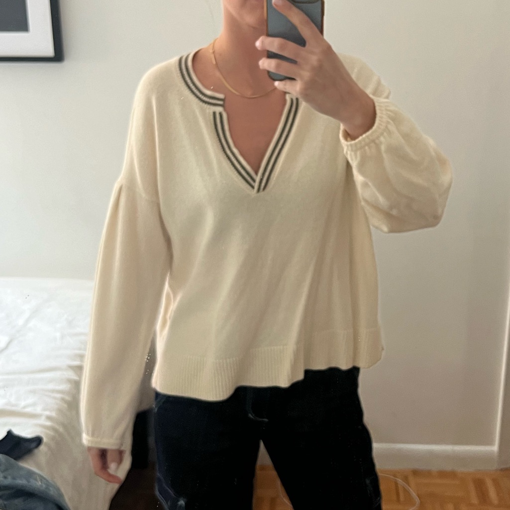 Madewell Cream Sweater
